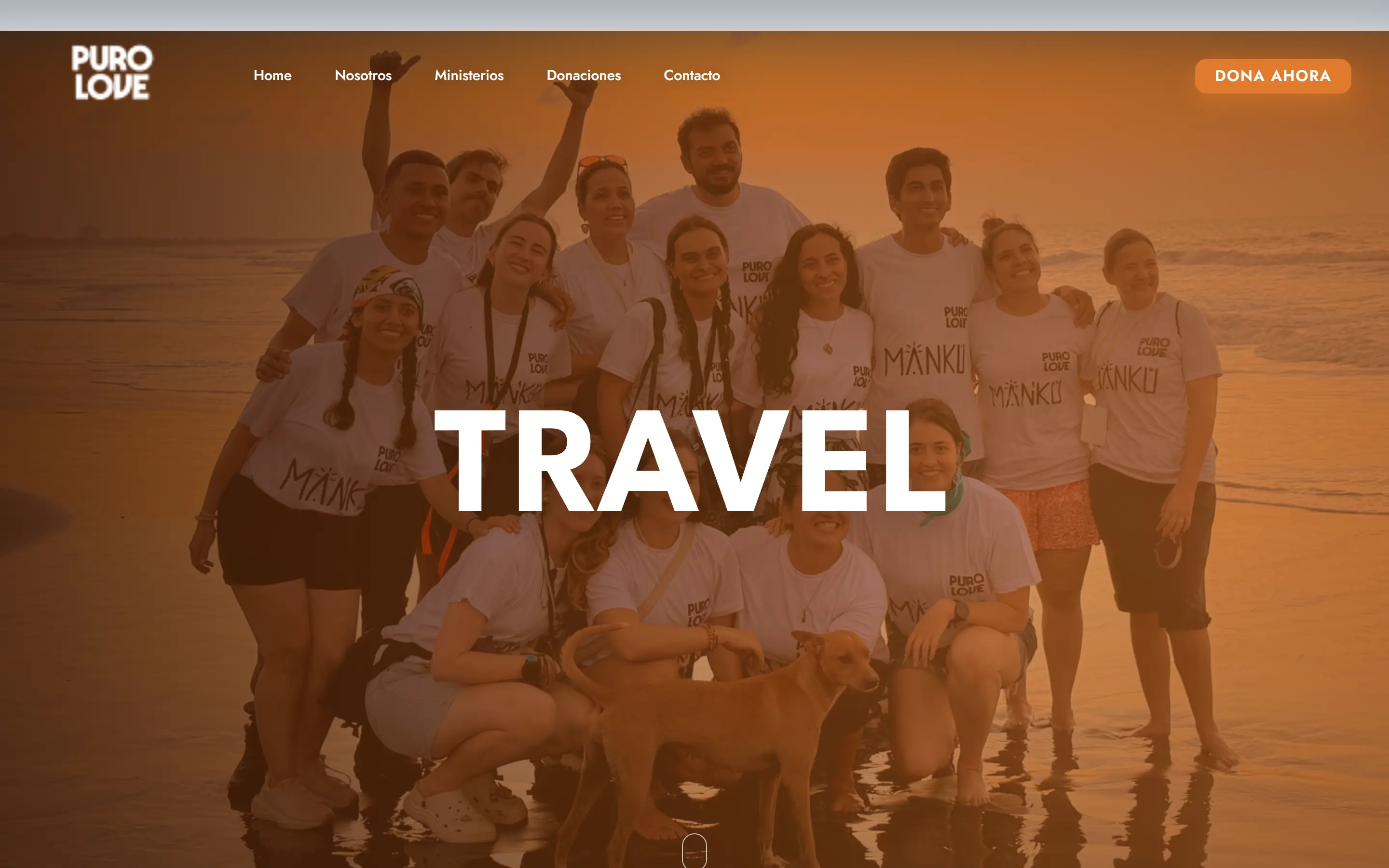 Puro Love: página Travel Experience